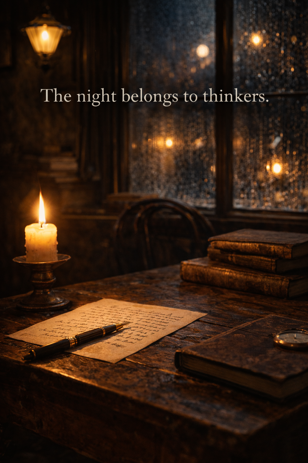 The Night Belongs to Thinkers
